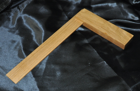 Wooden Square - (14'' x 8.5'') [Large] - Click Image to Close